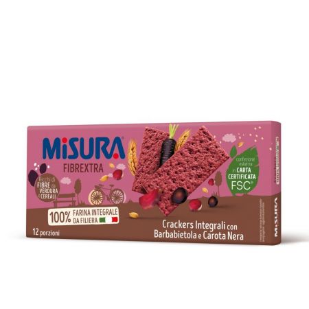 MISURA CRACKERS INTEGRALI CU LEGUME 385 G