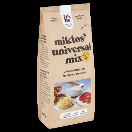 Miklos' Mix universal fara gluten, 500 g, It's Us