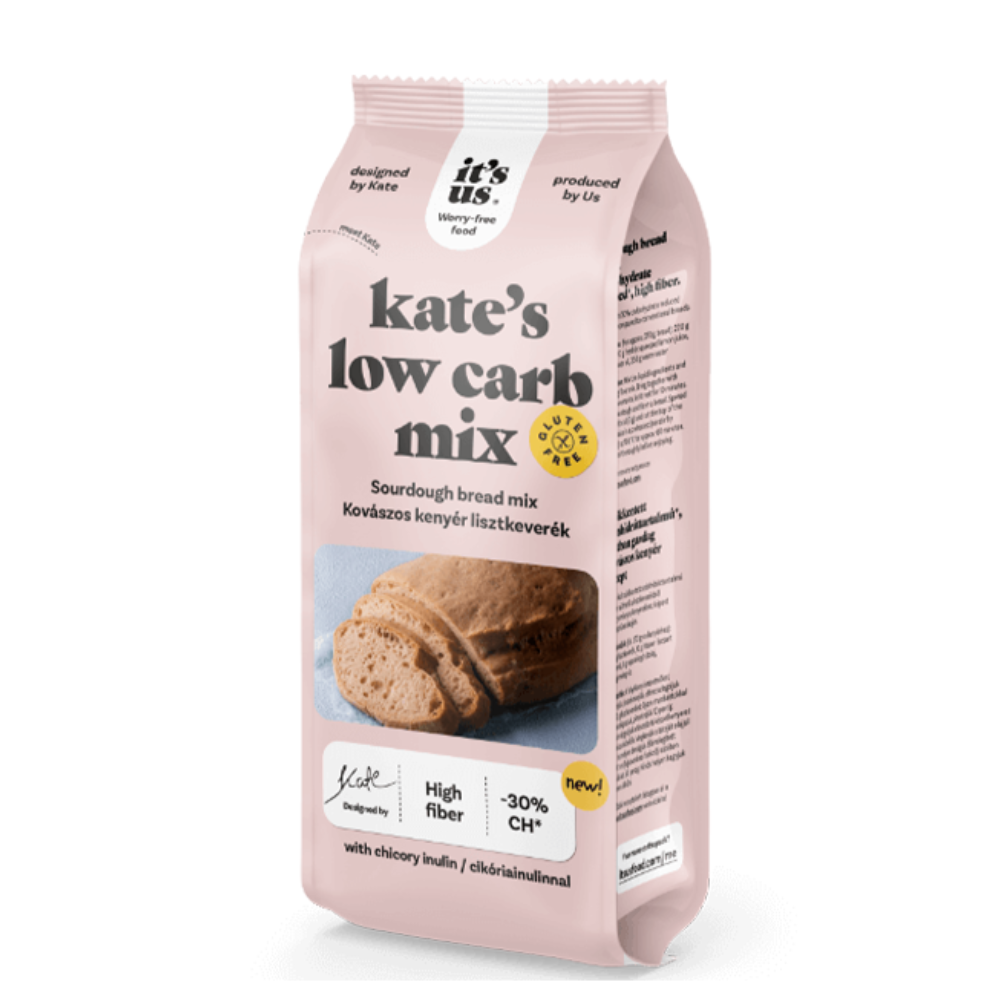 Kate's mix pentru paine fara gluten cu maia, 500 g, It's us