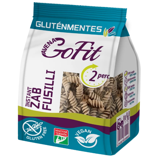 Paste fusilli fara gluten din ovaz, 200 g, Avena Gofit