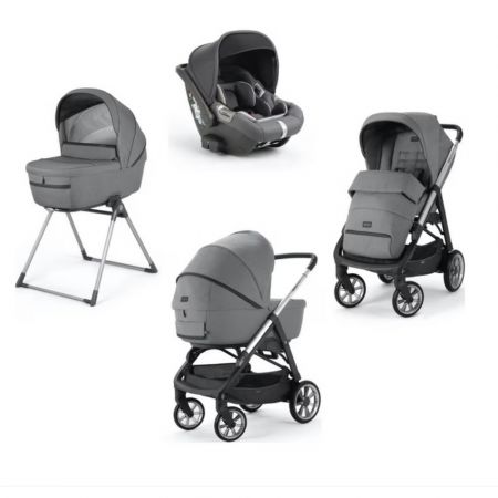 Carucior sistem 3 in 1 pentru copii Aptica Quattro, Kensington, Inglesina