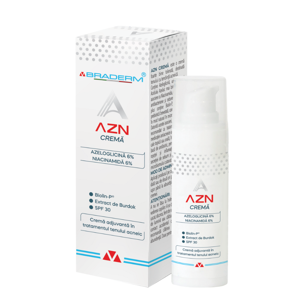 Crema AZN, 30 ml, Braderm