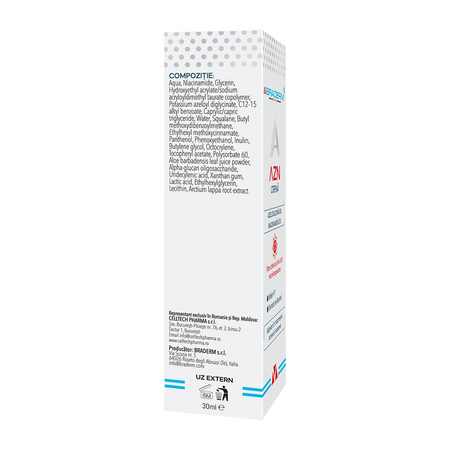 Crema AZN, 30 ml, Braderm 674365