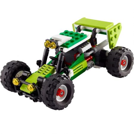 Set de creatie Automobil de teren Buggy 3 in 1 Lego Creator, 7 ani+, 31123, Lego 574204