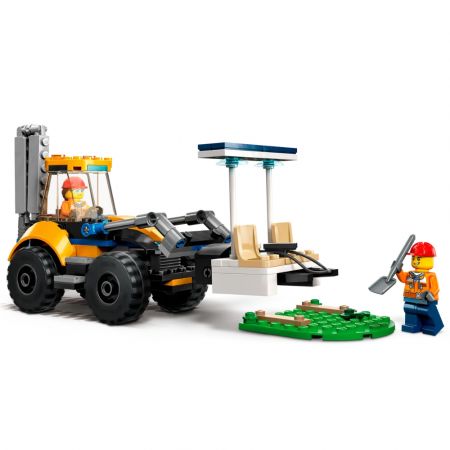 Set de creatie Excavator de constructii Lego City, 5 ani+, 60385, Lego 574228