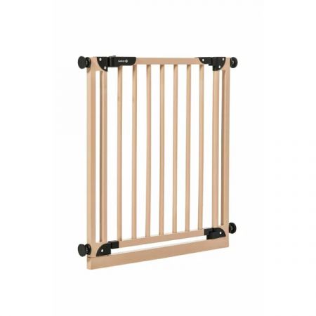 Poarta de siguranta din lemn Essential Natural Wood, 6 luni+, Safety 574321