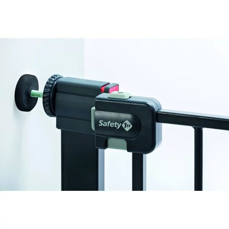 Poarta de siguranta din metal Easy Close, Negru, Safety 574337