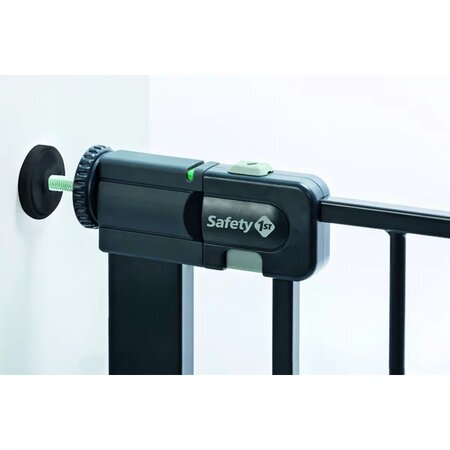 Poarta de siguranta din metal Easy Close, Negru, Safety 574336