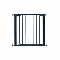 Poarta de siguranta din metal Easy Close, Negru, Safety