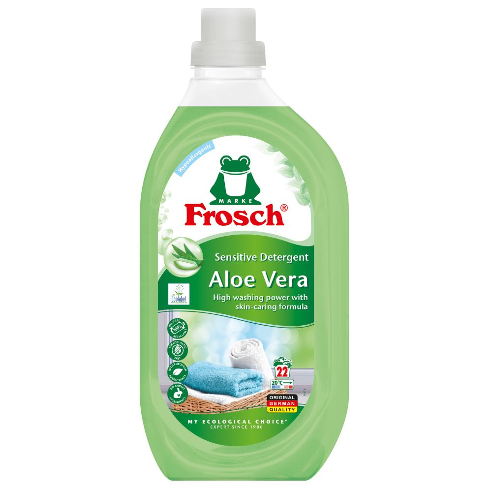 Detergent lichid pentru rufe cu parfum de Aloe Vera, 1500 ml, Frosch