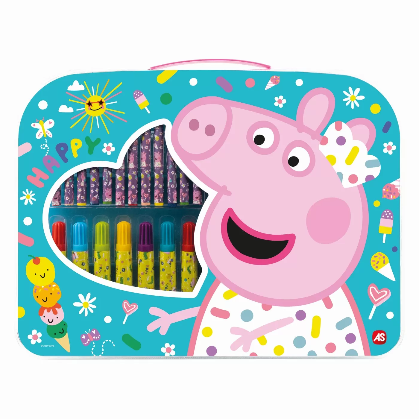 Gentuta pentru desen Art Case Peppa, +3 ani, Art Greco