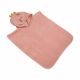 Prosop de baie pentru copii tip Poncho Blush & Blossom, 55 x 55 cm, Swan Ivy, Tryco 574550