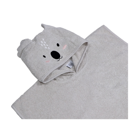 Prosop de baie pentru copii tip Poncho Blush & Blossom, 55 x 55 cm, Koala Kyle, Tryco 574583