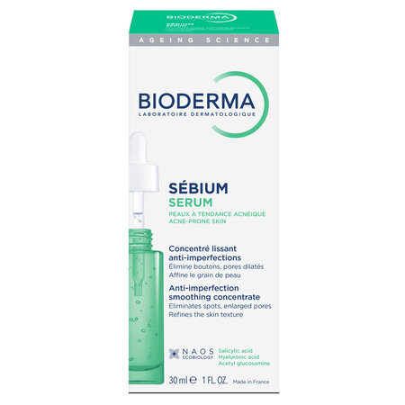 Ser pentru pete post-acnee Sebium, 30 ml, Bioderma 822111