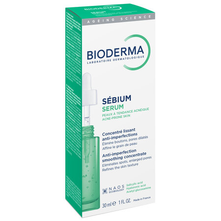 Ser pentru pete post-acnee Sebium, 30 ml, Bioderma 822116