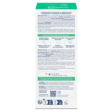 Ser pentru pete post-acnee Sebium, 30 ml, Bioderma 822118