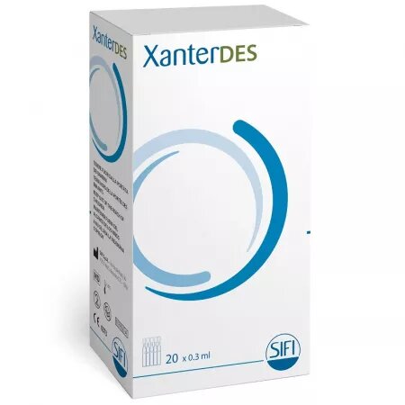 XANTERDES SOLUTIE OFTALMICA 0.3ML 20 MONODOZE SIFI