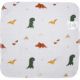 Set museline din bumbac Blush & Blossom, 30 x 30 cm, Dinosaur, 3 bucati, Tryco 574743