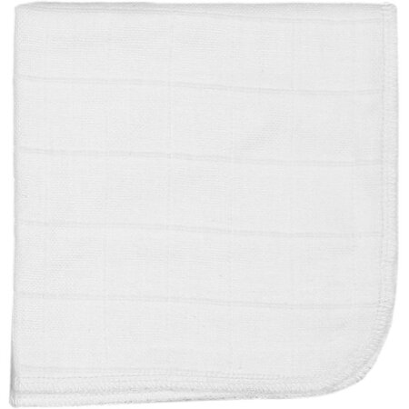 Set museline din bumbac Blush & Blossom, 30 x 30 cm, White, 3 bucati, Tryco 574755