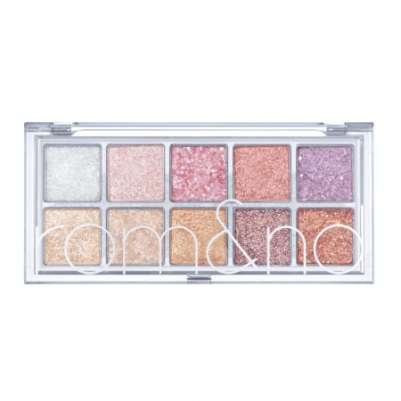 Paleta de farduri de ochi Better Than Palette, 00 Light And Glitter, Rom&Nd