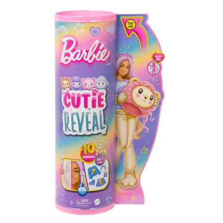 Papusa Barbie Cutie Reveal, +3 ani, Leu, Barbie 574802