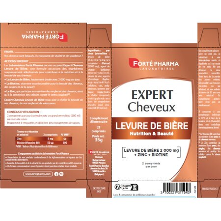 Drojdie de bere, 28 comprimate, Forte Pharma 767960