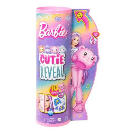 Papusa Barbie Cutie Reveal, Ursulet