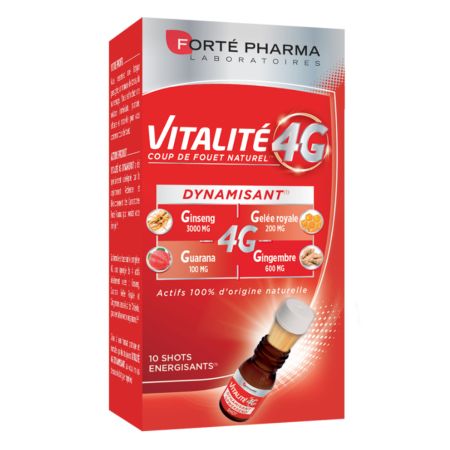 Vitalite 4G, 10 shoturi, Forte Pharma