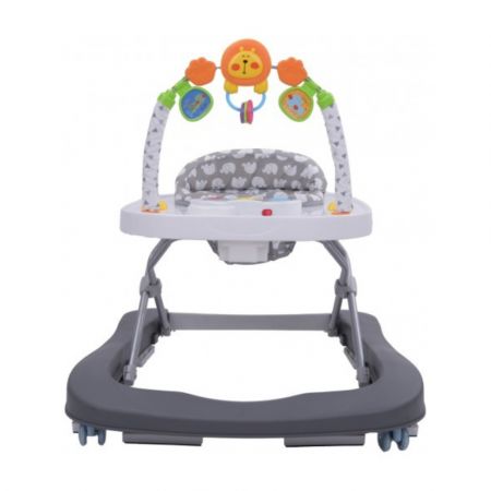 Premergator cu activitati 2 in 1, Grey, 6 luni+, Tryco 574926