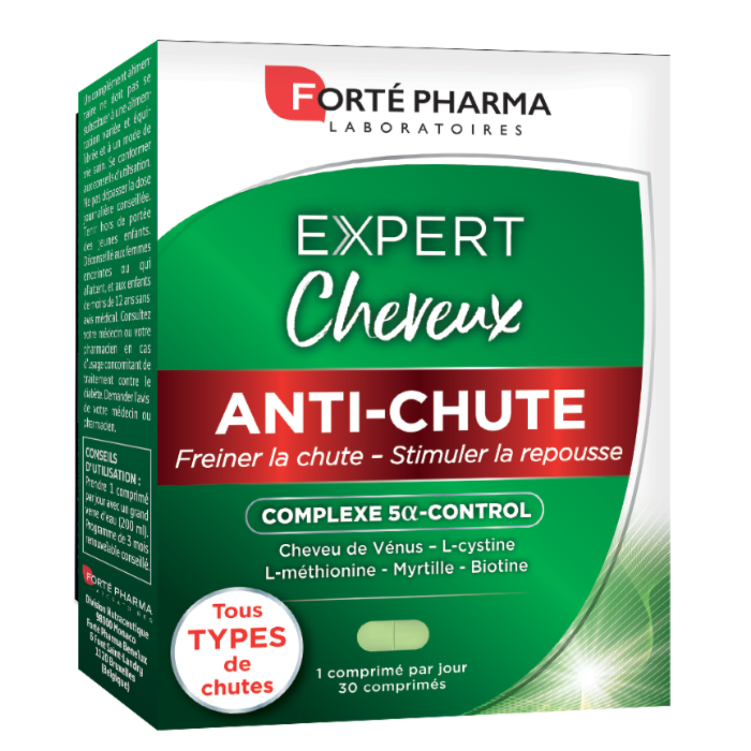 Expert Anti-Chute, 30 comprimate, Forte Pharma