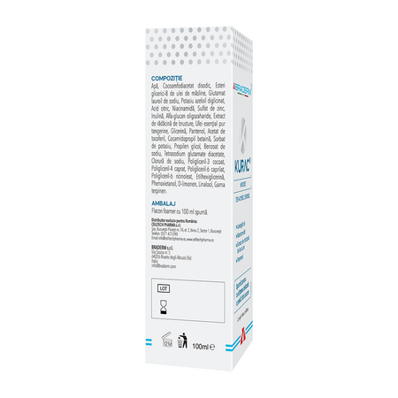 Kurac Mousse Cleanser, 100 ml, Braderm 674375