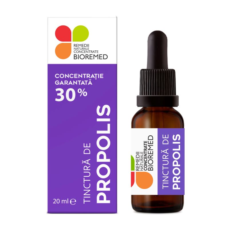 Tinctura de Propolis 30%, 20 ml, Bioremed