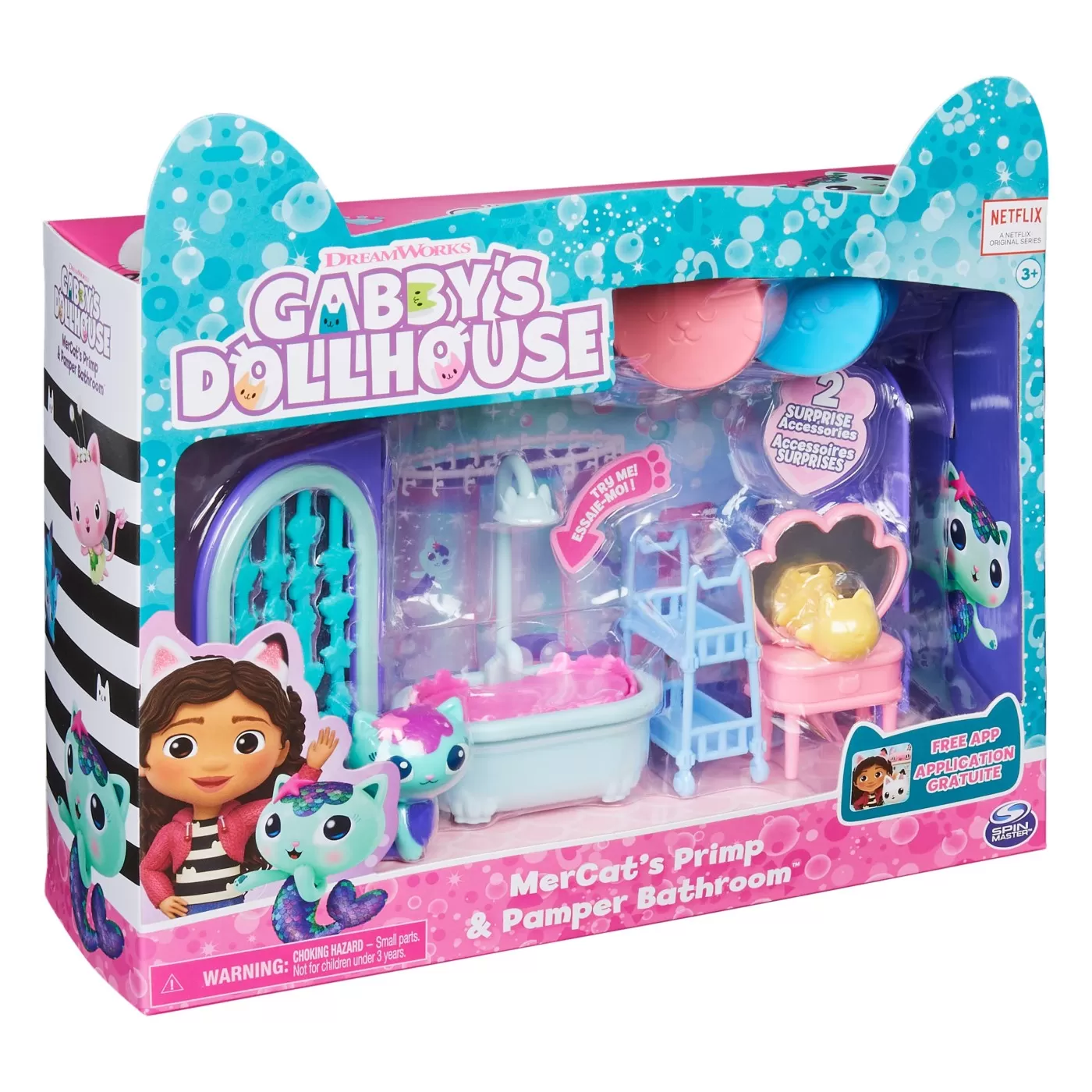 Baia pentru dichisit si rasfat a lui Mercat, +3 ani, Gabbys's Dollhouse