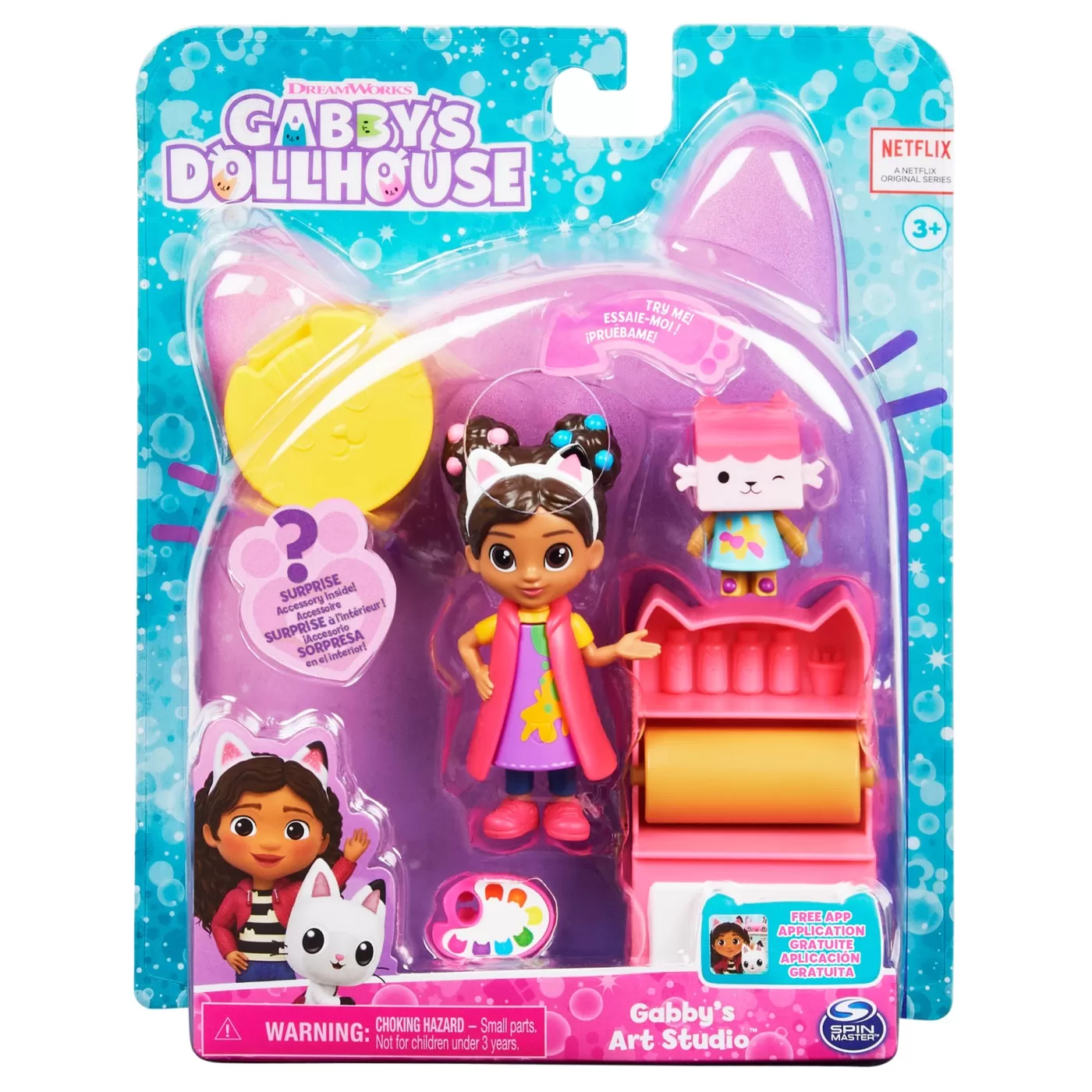 Studioul de arta al lui Gabby, 3 ani+, Gabby's Dollhouse