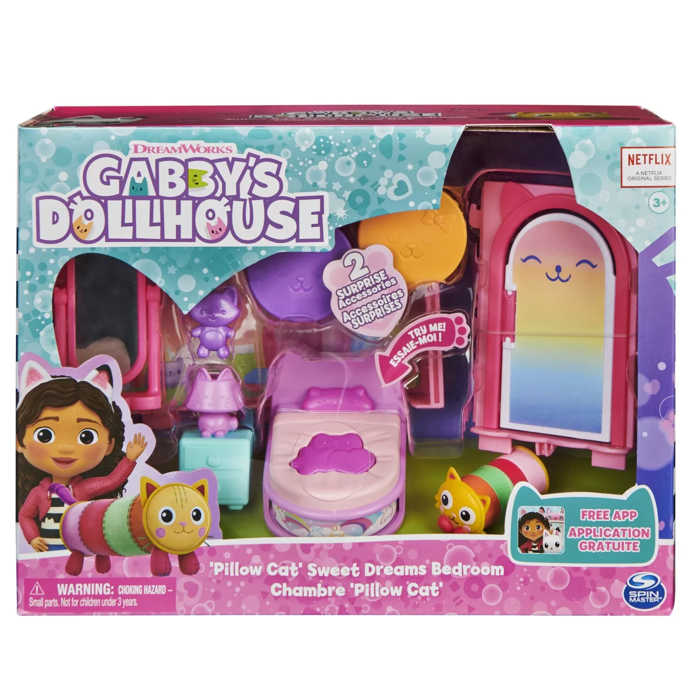 Dormitorul viselor frumoase a lui Pillow Cat, Gabby's Dollhouse