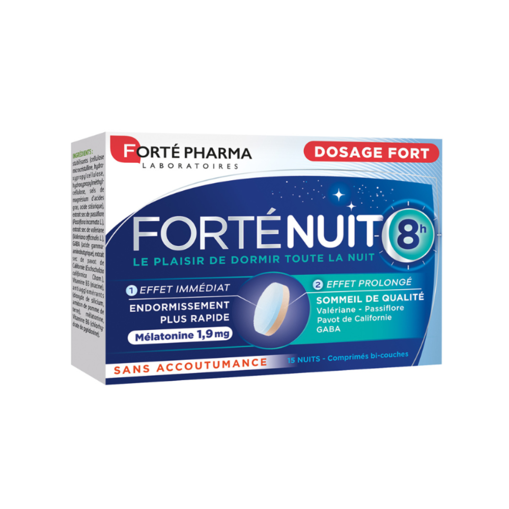 Forte Nuit 8h, 15 comprimate, Forte Pharma