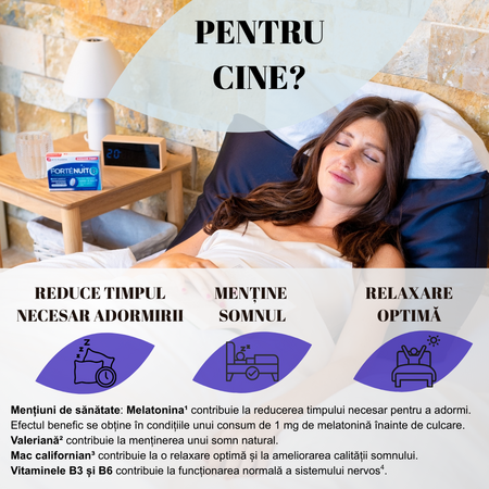 Forte Nuit 8h, 15 comprimate, Forte Pharma 765940