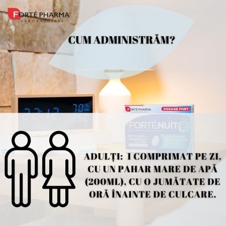 Forte Nuit 8h, 15 comprimate, Forte Pharma 765941