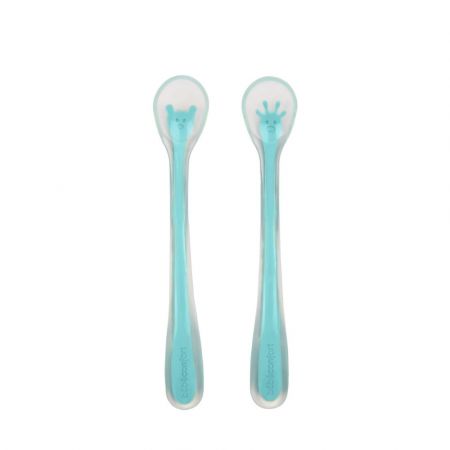 Set 2 lingurite din silicon, +4 luni, Bebe Confort 575146