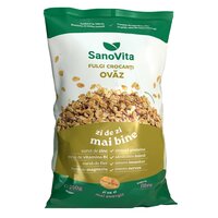 Fulgi de ovaz crocanti, 250 g, Sanovita
