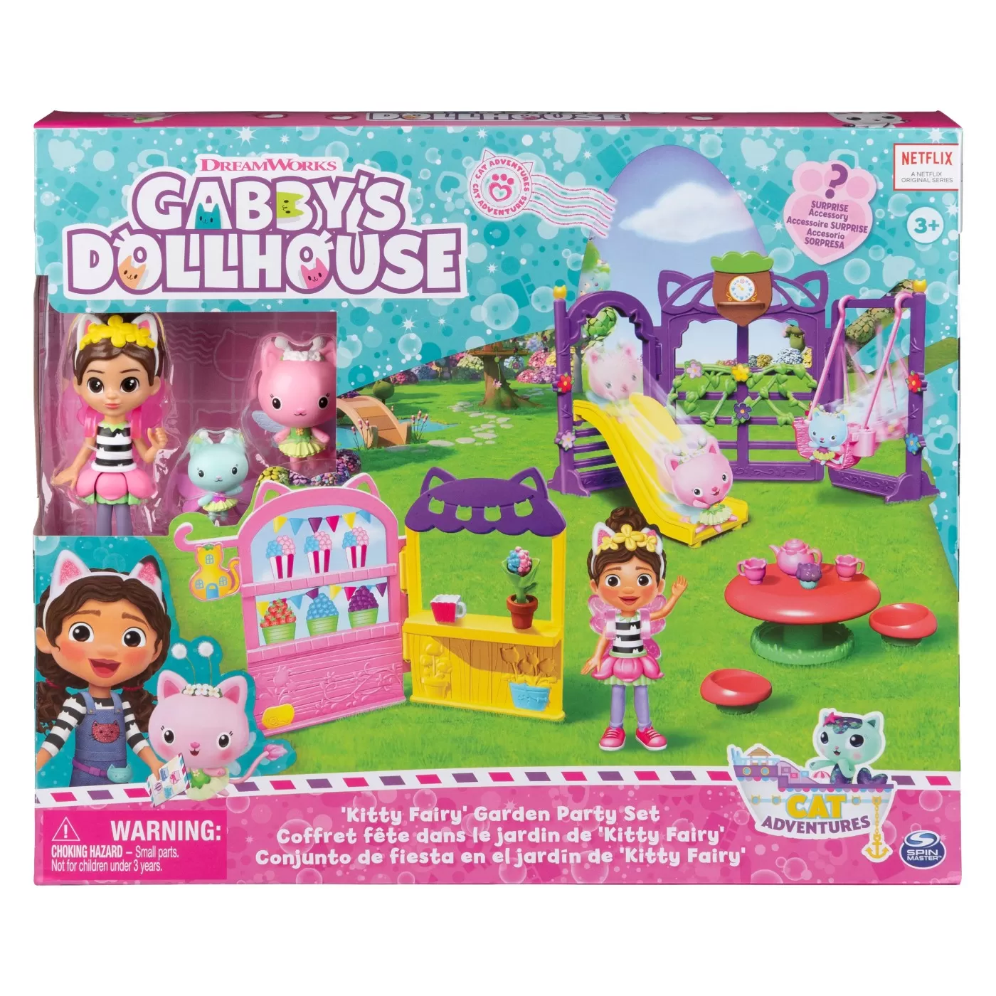 Set Petrecerea din Gradina, +3 ani, Gabby's Dollhouse