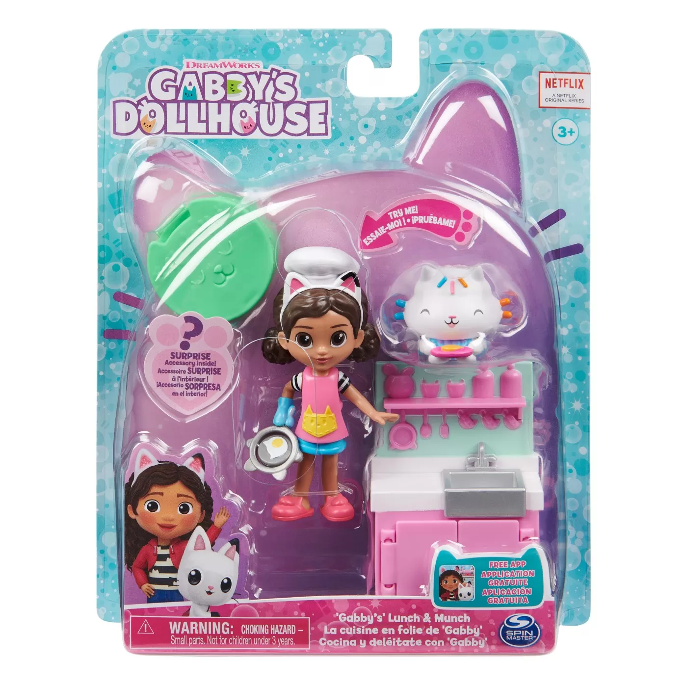 Bucataria lui Gabby, +3 ani, Gabby`s Dollhouse