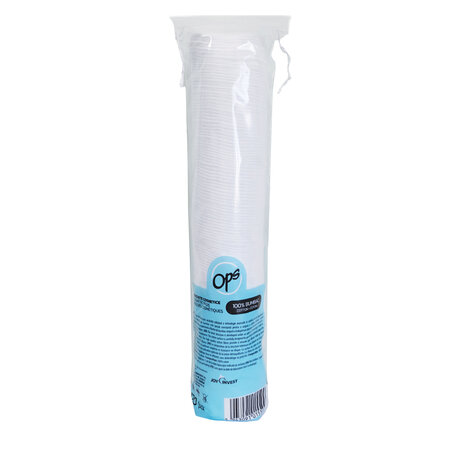 Dischete demachiante cosmetice, 120 bucati, Ops 765018