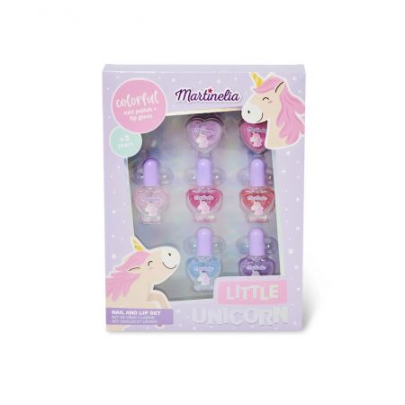 Set pentru unghii si buze Little Unicorn