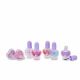 Set pentru unghii si buze Little Unicorn, +3 ani, Martinelia 575302