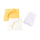 Set 2 cearceafuri pentru patut + Protectie impermeabila, 120x60 cm, Galben/Crem, Fic Baby 575326