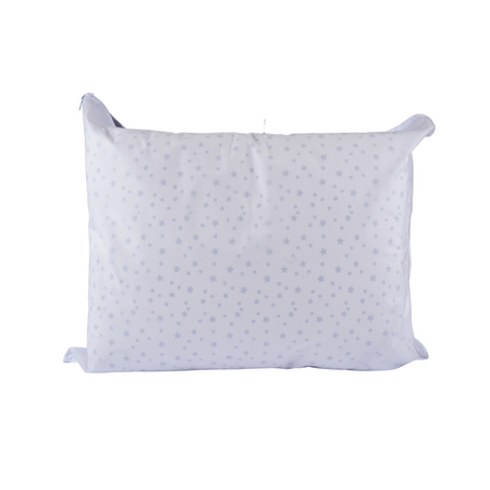 Set complet de lenjerie si aparatori pentru patut, 120 x 60 cm, model Stelute Bleu, Fic Baby 764039