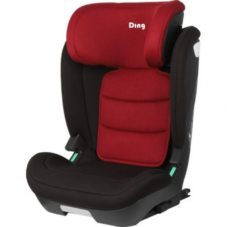 Scaun auto Isofix Aron, 100-150 cm, 3 ani+, Red, Ding