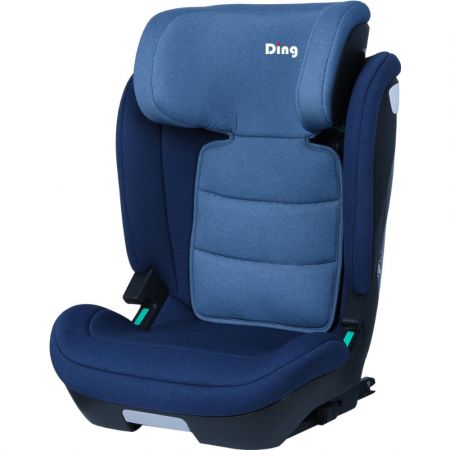 Scaun auto Isofix Aron, 100-150 cm, 3 ani+, Blue, Ding