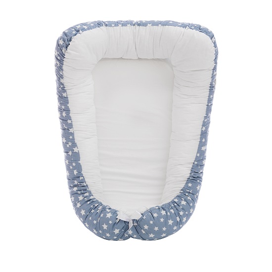 Baby Nest Albastru cu stele, Twindeco